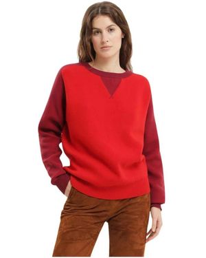 1989 STUDIO Truien & Vesten ,Rood ,Rode Sweater Maglia Girocollo