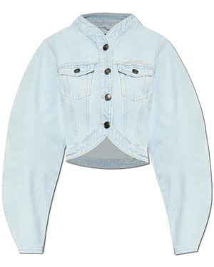 ROTATE BIRGER CHRISTENSEN Denim Jackets - Blue
