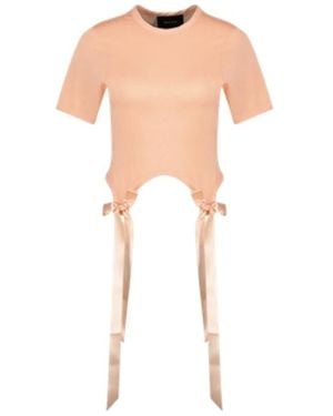 Simone Rocha T-Shirts - Natural