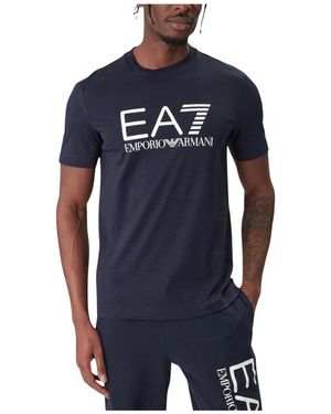 EA7 T-Shirts - Bleu