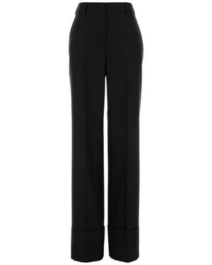 Valentino Garavani Wide Trousers - Nero