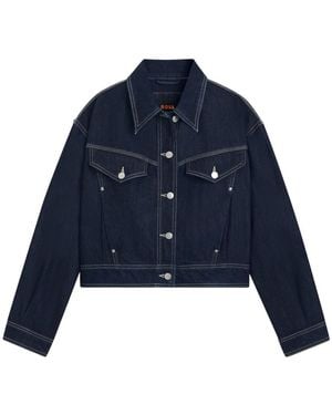 BOSS Denim Jackets - Blue