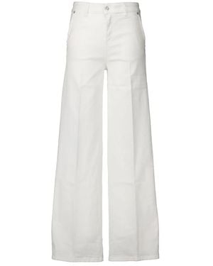 Lois Wide Jeans - White