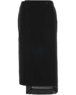 Carven Midi Skirts - Nero