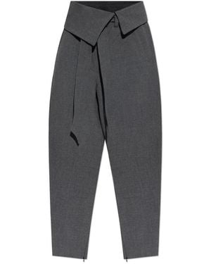 The Attico Wide Trousers - Grigio