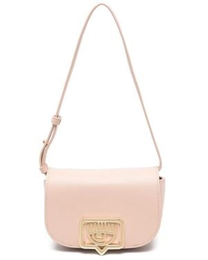 Chiara Ferragni Eyelike Buckle Schultertasche - Pink