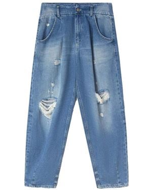 Dondup Loose Fit Jeans - Blue