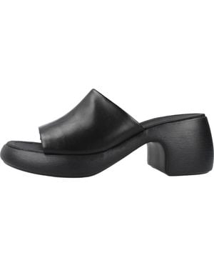 Camper Heeled Mules - Schwarz