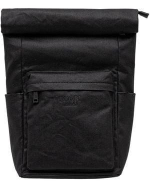 Joop! Roll-Top-Rucksack - Schwarz