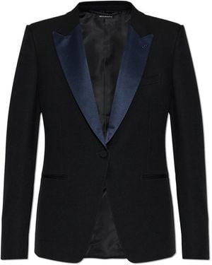Tom Ford Wol Blazer - Blauw