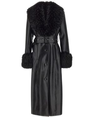 Stand Studio Belted Coats - Noir