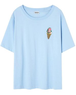 Essentiel Antwerp Icecream Shirt - Blau