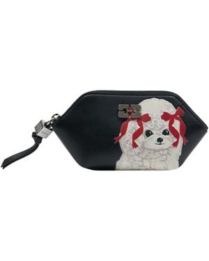 Ganni Wallets & Cardholders - Black