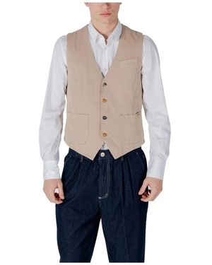 Gianni Lupo Vests - Blu