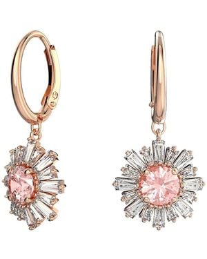 Swarovski Idyllia Hängerohrringe - Pink