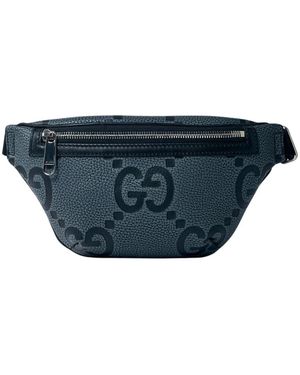 Gucci Jumbo Small Gg Gürteltasche - Blau