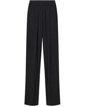 Alaïa Rechte Cady Broek - Zwart