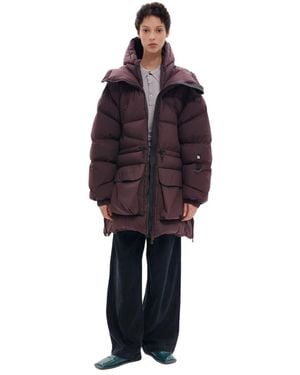Bacon Clothing Down Coats - Purple