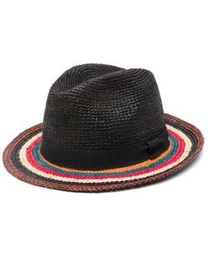 Paul Smith Schwarzer Teardrop Crown Hut