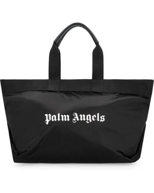 Palm Angels Tote Bags - Black