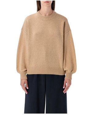 Sessun Round-Neck Knitwear - Naturel