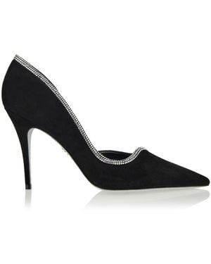 Rene Caovilla Elegant High Heel Pumps - Schwarz