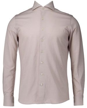 Profuomo Langarmhemd - Grau