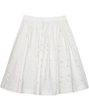 MSGM Short Skirts - Bianco
