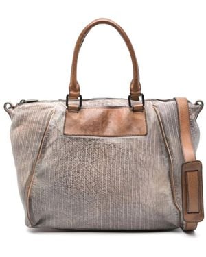 Numero 10 Borsa nashville al cioccolato - Grigio
