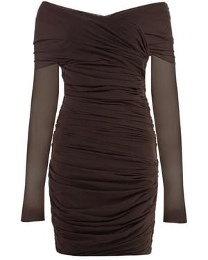 Philosophy Di Lorenzo Serafini Short Dresses - Brown