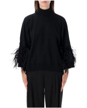 Alberta Ferretti Turtlenecks - Negro