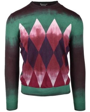 Ballantyne Round-Neck Knitwear - Green