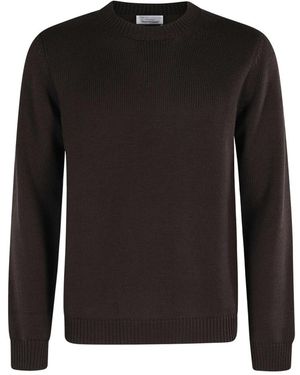Roberto Collina Round-Neck Strickwaren - Schwarz