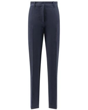 JOSEPH Broeken ,Blauw ,Katoen Slim-Fit Broeken