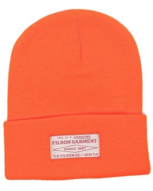 Filson Echte Garment Beanie Mütze - Orange
