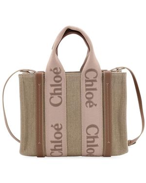 Chloé Tote Bags - Marrón