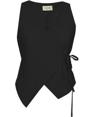 GUAJA. Vests - Zwart
