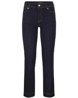 Sportmax Record Flared Denim Jeans - Blau