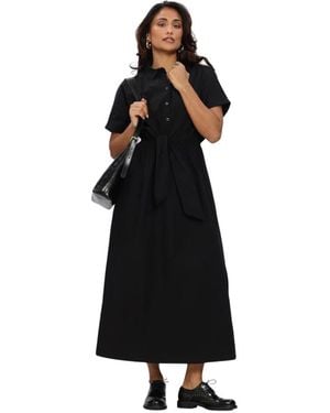 Another Label Aljacqui Jurk S/S - Zwart
