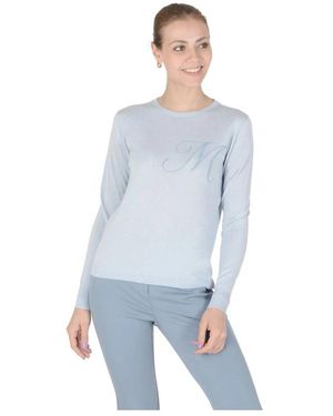 Dee Ocleppo Art 004 Long Sleeve Sweater - Blauw