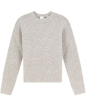 Aspesi Round-Neck Knitwear - Blanco