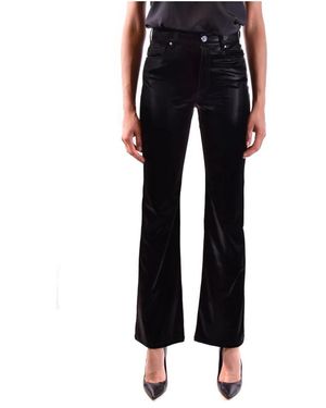 PAIGE Wide Trousers - Bleu