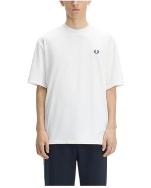 Fred Perry T-Shirts - White