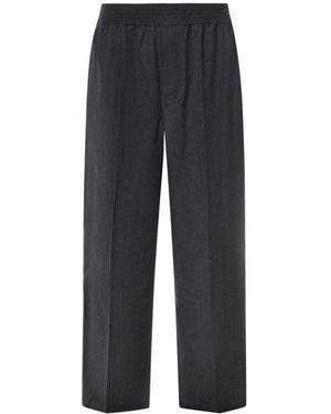 Jacquemus Broeken ,Grijs ,Katoen Le Pantalon Miami