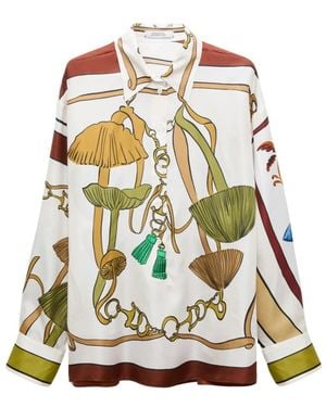 Dorothee Schumacher Cosmic Funghi Blouse - Groen