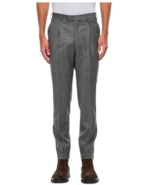 PT Torino Slim-Fit Trousers - Grigio