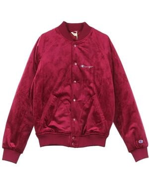 Champion Bomber Jacket Bomber Jacket - Red