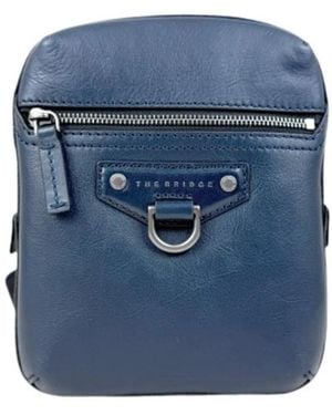 The Bridge Messenger Bags - Blu