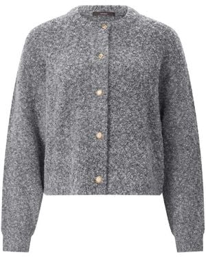 Windsor. Strickjacke Aus Woll-Mix - Grau