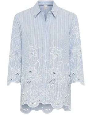 Brax Vicki Shirt - Blauw